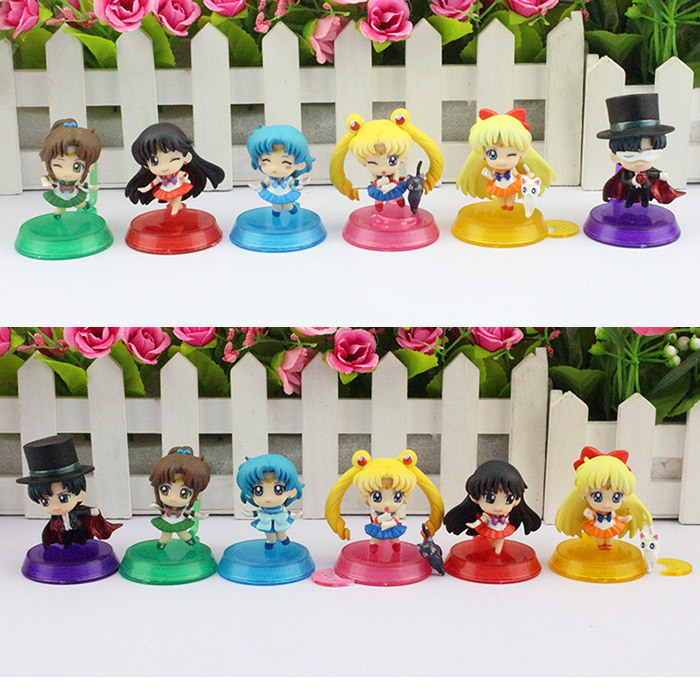 Sailor Moon Action Figure Toys Set 1