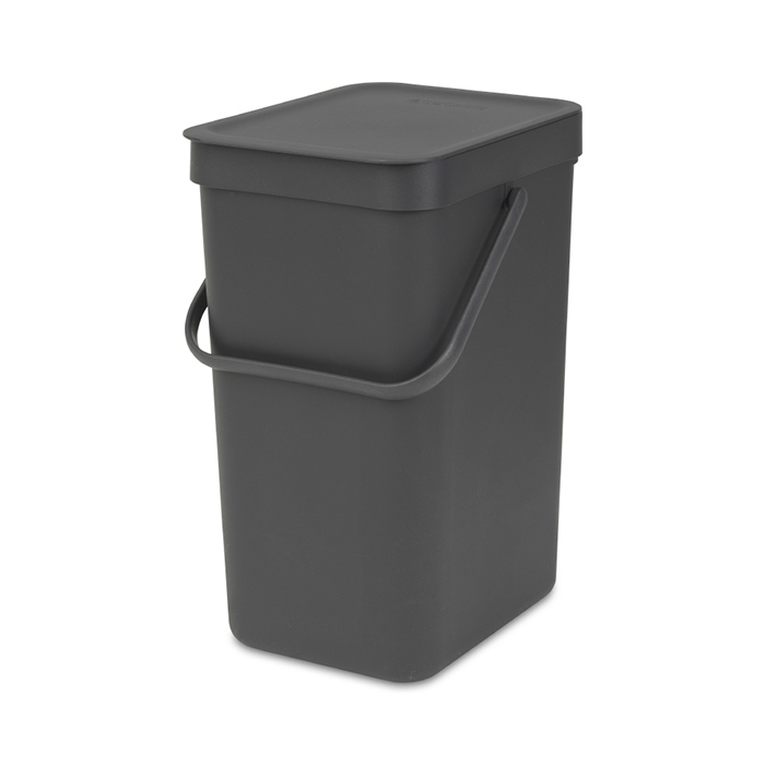 Встраиваемое мусорное ведро Sort & Go (12 л), Серый, арт. 109805 - фото 1