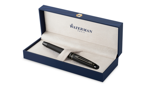 Ручка перьевая Waterman Expert Metallic, Black RT, M (2119189)