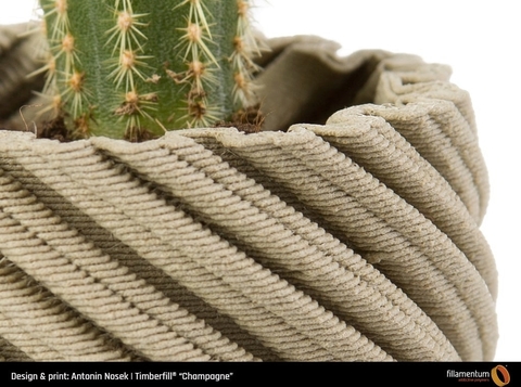 Пластик для 3D-принтера Fillamentum Timberfill Champagne