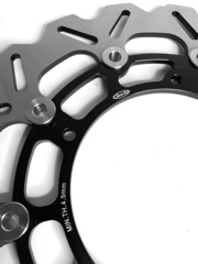 Передние тормозные диски ARASHI для Yamaha YZF-R6 08-15/R1 07-08 черный