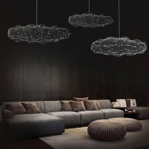 Подвесной светодиодный светильник Loft It Cloud 10247/1000 Silver