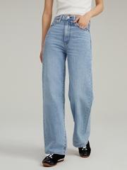 Женские прямые джинсы с завышенной талией Levi's Ribcage Wide Leg A6081-0002