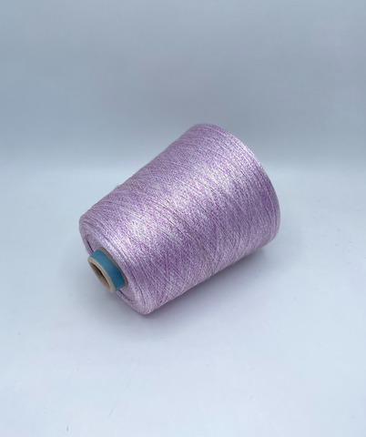 Sesia (пр.Италия),art. Glitter, 4600м/100гр, 70%Вискоза 30%Люрекс, цвет-Розовый меланж(410), арт.34600
