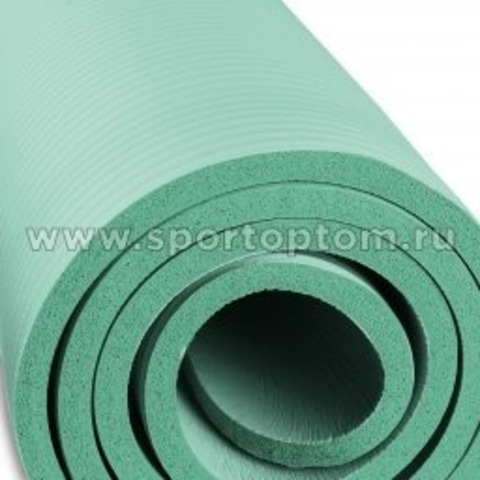 Коврик для йоги и фитнеса INDIGO NBR 173*61*1,5 см Салатовый