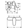 Смеситель для душа Hansgrohe Talis E 71761000