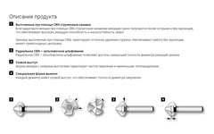 Зенковка ц/х 75° 6,3мм HSS-G 3z L45мм d5мм Ruko 102221