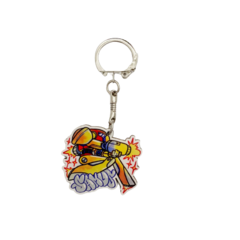 Деревянный брелок Самус