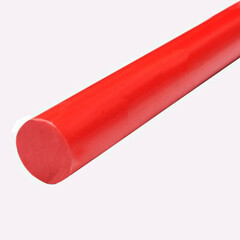 Полиацеталь стержень красный 70х1000 мм