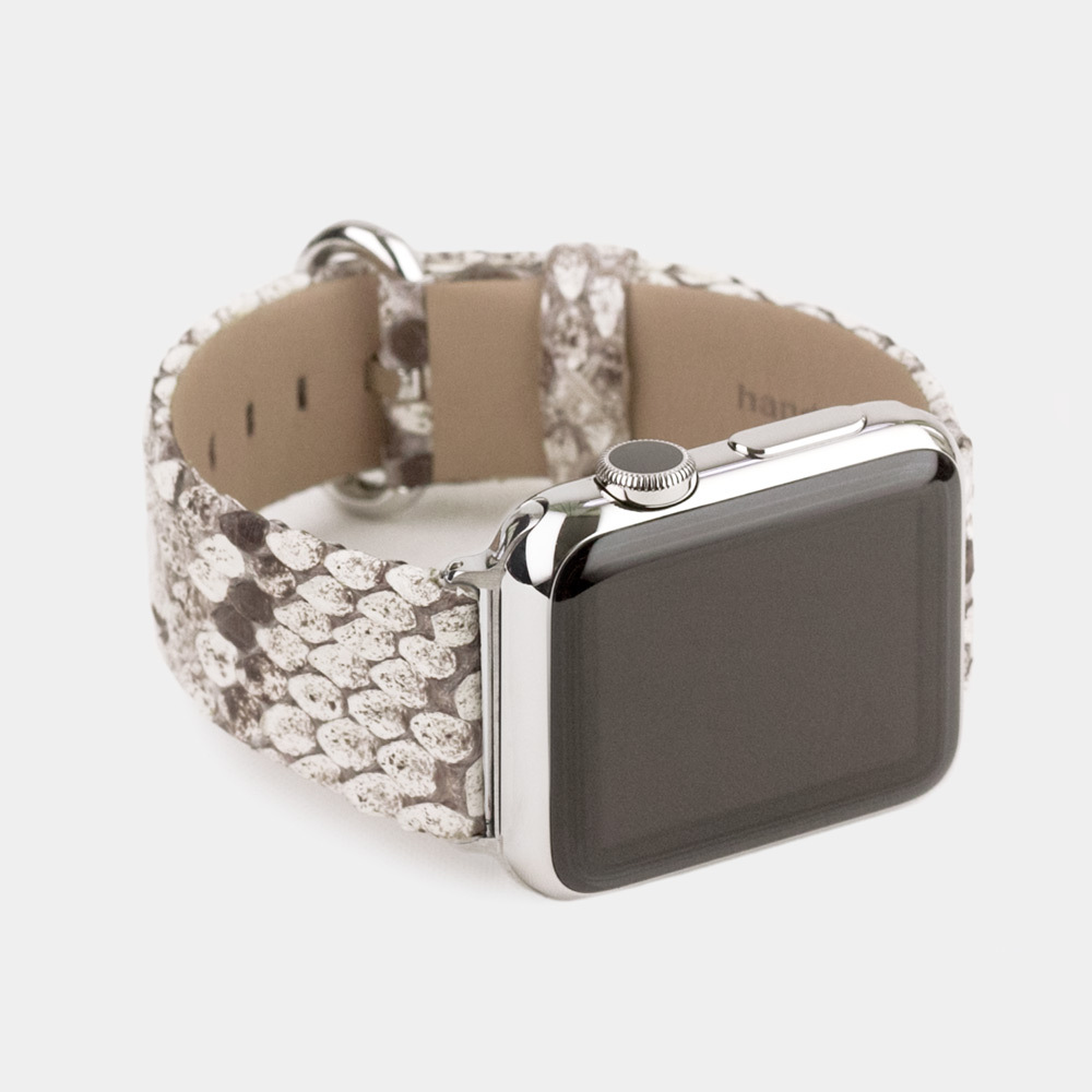 Ремешок для Apple Watch 42/44mm Classic из кожи питона цвета Natur