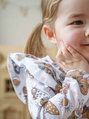 Лонгслив Mjölk Бабочки с крылышками