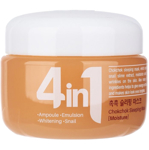 Dr.Cellio Dr.G50 4 In 1 Chokchok Sleeping Mask (Snail) Маска для лица ночная с муцином улитки