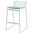 Стул полубарный Hero зеленый с подушкой