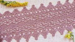 Кружево плетеное, ш. 11,5-13 см