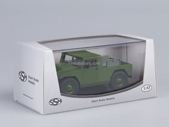 GAZ-233002 Tiger pickup open khaki 1:43 Start Scale Models (SSM)