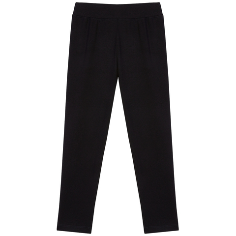 Черные леггинсы для девочки KOGANKIDS