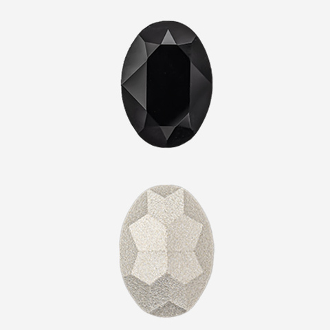 Кристалл Овал (Oval Fancy Stone), оттенок 