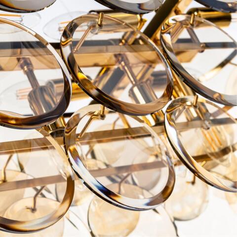 Подвесная люстра Divinare CHLOE 7566/01 SP-13