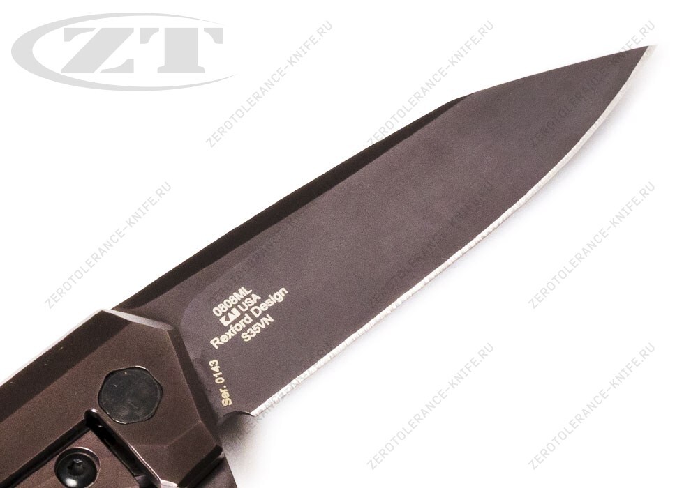Нож Zero Tolerance 0808ML Rexford Molon Labe - фотография 