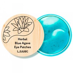 Гидрогелевые патчи с экстрактом голубой агавы L.SANIC Herbal Blue Agave Hydrogel Eye Patches, 60 шт