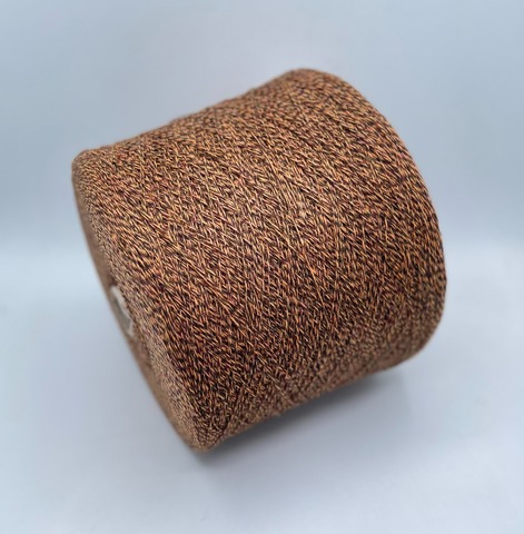 Olimpias (пр.Италия),art- Soft Shetland, 12,9/2 645м/100гр, 100% Шерсть шетланд, цвет- Темно-коричневый+оранжевый+винный,мулине(a70g),арт-35881