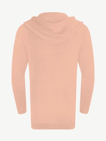 Кардиган с капюшоном из экохлопка