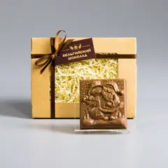 ШОКОЛАДНАЯ ФИГУРКА ДЕД МОРОЗ И СНЕГОВИК