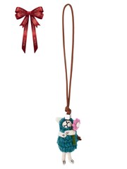 Брелок SHEEP изумрудного цвета