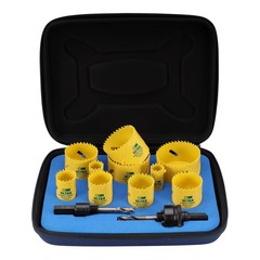 Набор коронок Bi-metall 19-68мм HSSE-Co8 12пр 5,5Tpi ULTRA SCY 3627