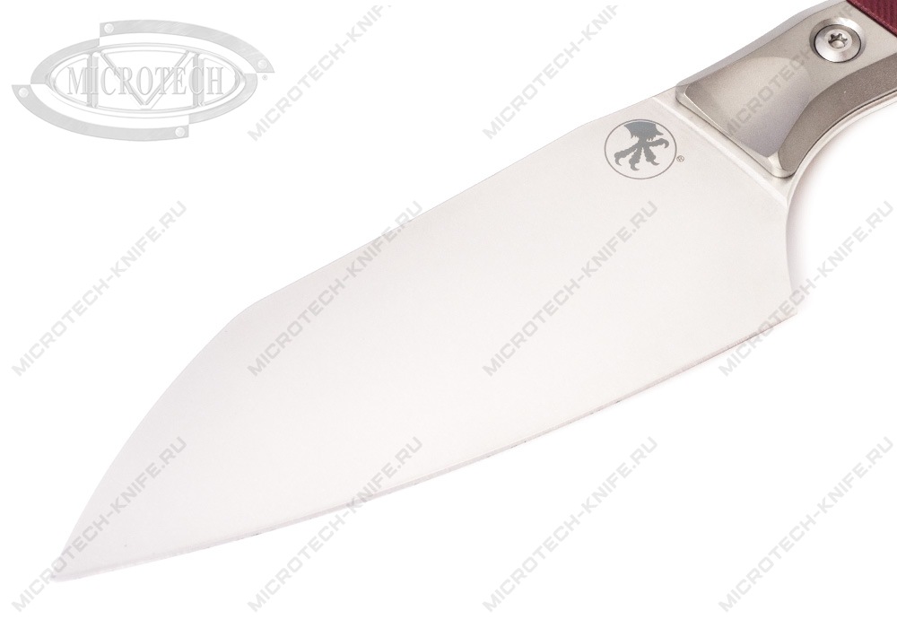 Нож Microtech Kitchen Santoku Bolster Merlot G-10 3200B-10MR