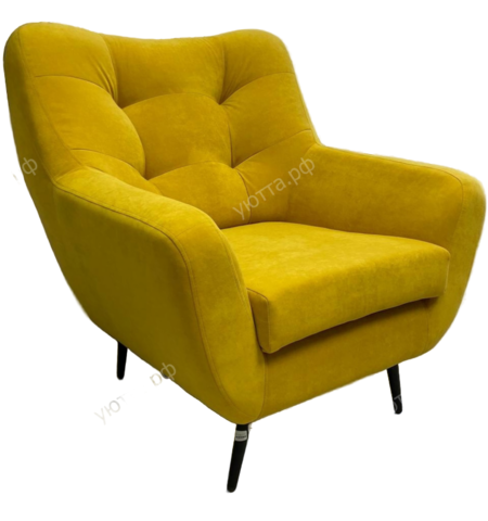 Кресло Клауд 87*90*91 см - Желтый