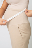 Брюки для беременных 17135 бежевый