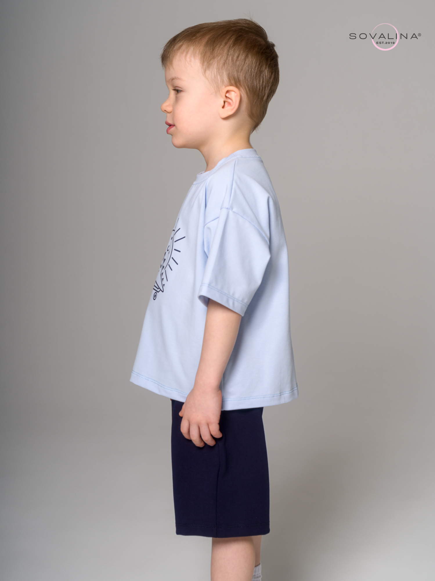 Костюм Light men голубой-синий ДнС