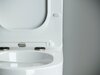 Ceramica Nova Metropol CN4001 Напольный пристенный унитаз с бачком с ультра тонким сидением с функцией плавного закрытия, цвет: белый