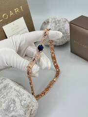 30428- Комплект украшений колье + серьги в стиле BVLGARY