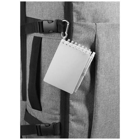 Lig Mini набор из блокнота в мягкой обложке из переработанного пластика и шариковой ручки (синие чернила)