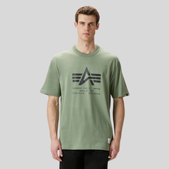 Футболка Alpha Industries Relaxed Coordinates Tee Moss (Зеленый)