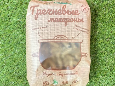 Макароны Спираль Диетика (гречневая мука) 250г