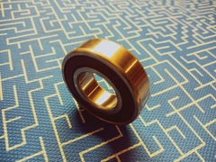 Подшипник шариковый QUATTRO ELEMENTI 6205 RZ DV370-50 ротора (770-278-046)