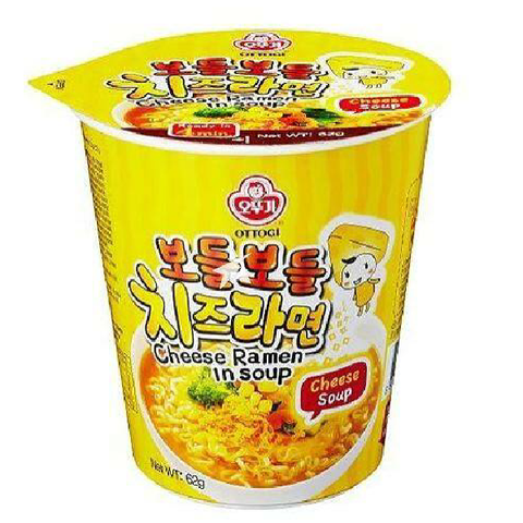 Лапша сырный рамен Ottogi Cheese Ramen, 62 гр