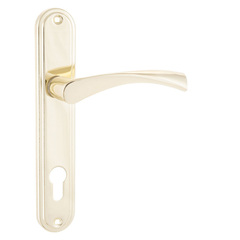 Комплект ручек АЛЛЮР 103-1 85 мм GP латунь