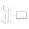 Abber Schwarzer Diamant AG30120MH-S100M-S100M Душевой уголок, 120x100x195