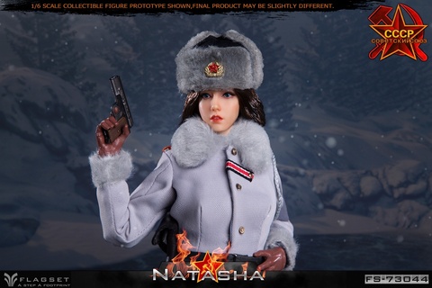 Фигурка Наташа Советский Офицер масштаб 1/6 Red Alert