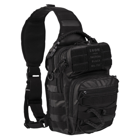 Rucksack US Assault Pack One Strap Tactical Black Small