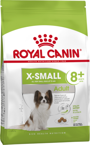 Royal Canin X-SMALL ADULT 8+ для собак миниатюрных пород старше 8 лет