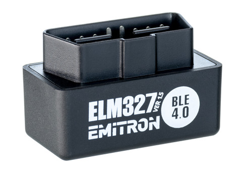 Адаптер автодиагностический EMITRON ELM327 v1.5 BLE 4.0