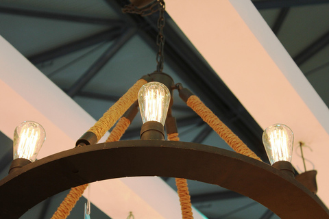 Люстра Rope filament 12 ламп