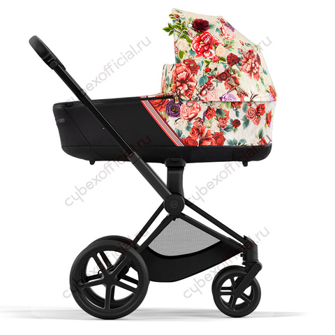 Коляска для новорожденных Cybex Priam IV Spring Blossom Light