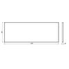 Damixa WILL-150-070W-P  Панель к ванне Willow 150 x 70 см