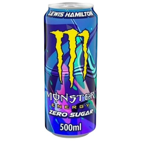 Энергетический б/а напиток Монстер Lewis Hamilton Zero Monster, 500 мл